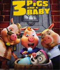 Poster Unstable Fables - 3 Pigs and a Baby 